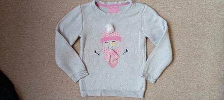 Svetr se sněhuláčkem zn."yd" vel."134", 134