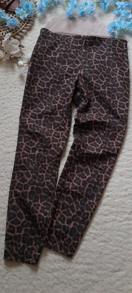 H&m kalhoty s leopardím potiskem, h&m,42