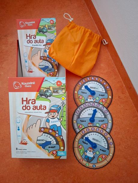 Kouzelné čtení hra do auta, 