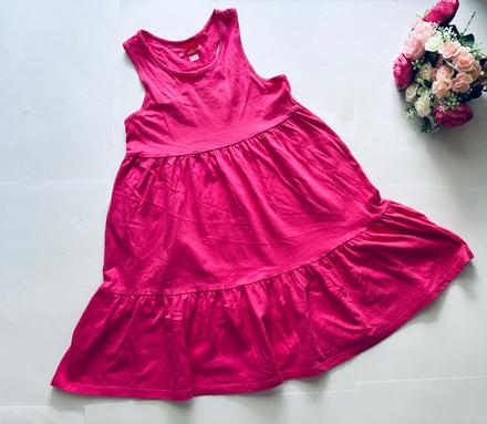 Ob/ šaty růžové - v.8/9 let, f&f,134