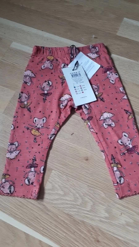 Legíny s myškou vel. 74 name it, name it,74