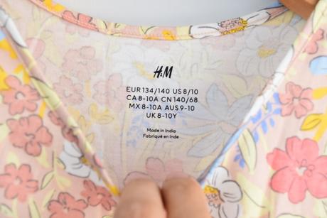 Šaty vel. 134/140, h&m,134