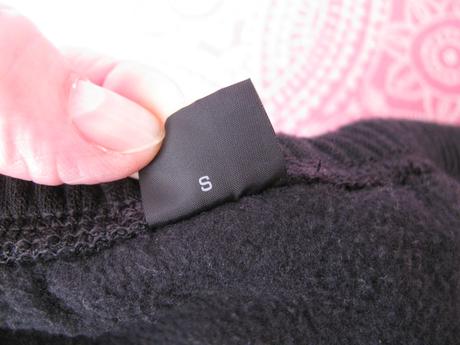 Černé pružné podvlékací legíny tchibo, tchibo,s