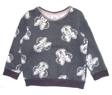 Šedá mikina mínnie vel.110, george,110