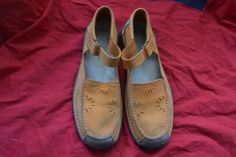 Dámské kožené boty v.40/41, 41