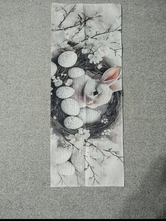 Velikonoční běhoun na stůl, 