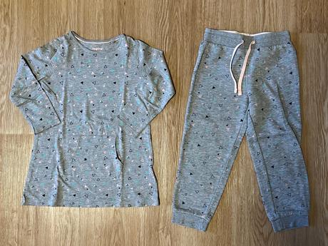 Dívčí set - roláky, tepláky aj. - 19ks - lupilu, lupilu,98