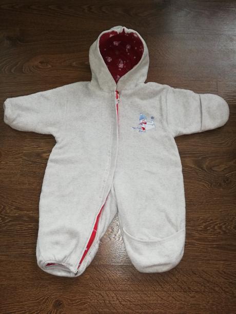 Zimní overal se sněhulákem, tcm,62