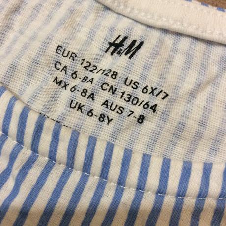 Bavlněné letní šaty h&m, h&m,122