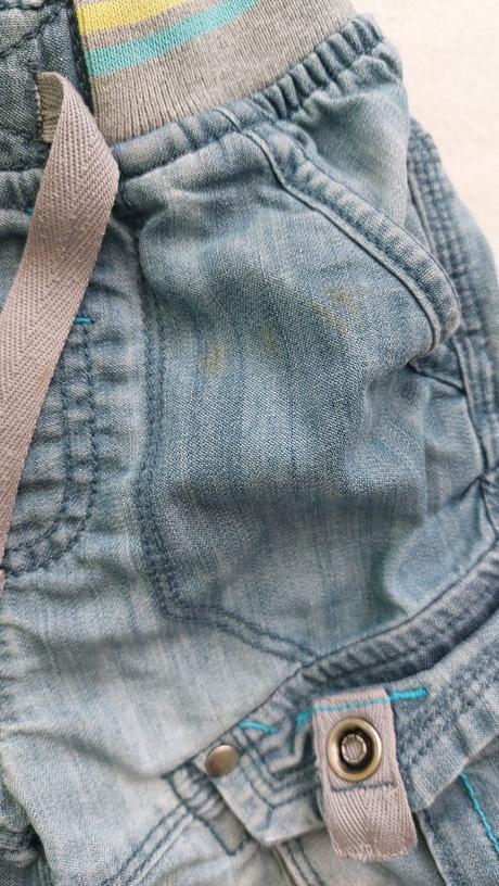 Džínové kraťasy s kapsama, next,92