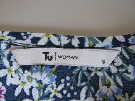 Dámská letní halenka s květinovým vzorem, tu,44