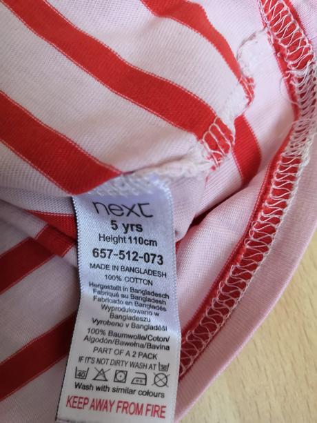 2 pack tunika & tílko zara vel. 110/116, next,110