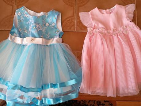 1 + 1 zdarma slavnostní šatečky, vel. 74, 74