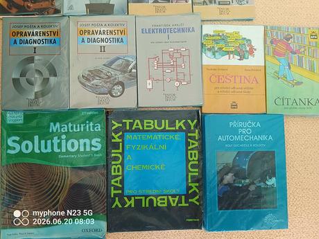 Literatura "automechanik opravář" na 3lety obor",