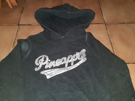 Dívčí mikina flitry pineapple vel. 98 - 104, 98