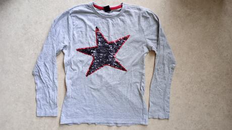 Tričko s dlouhým rukávem s měnitelným obrázkem, kik,146