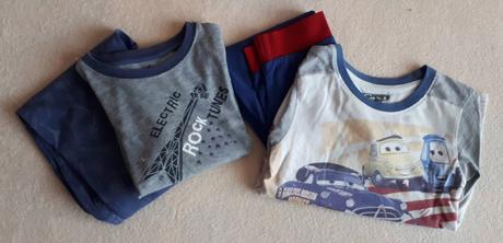 2x dětské chlapecké pyžamo, pyžamko, vel.98/104, lupilu,98