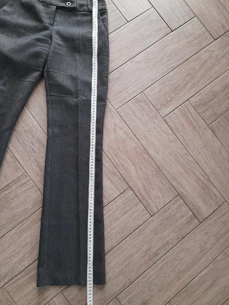 Šedé společenské kalhoty zn. ff, vel. 34, f&f,34