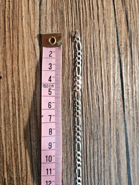 Stříbrný řetízek pánský 55 cm z mincovního stříbra, 