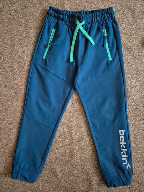 Dětské kalhoty s reflexními prvky bekkin vel. 110, 110