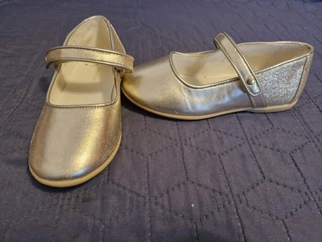 Zlaté dívčí balerínky vel. 26, graceland,26