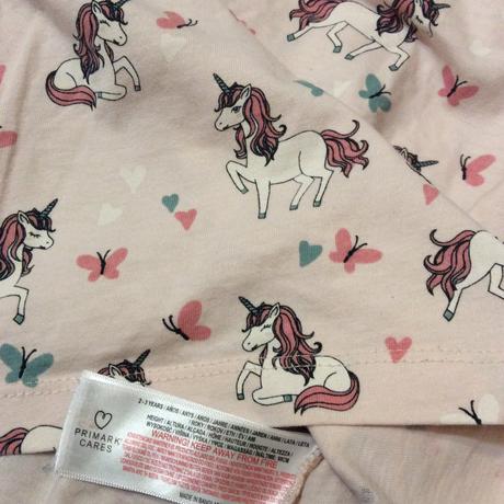 Bavlněné tričko s jednorožci, primark,98