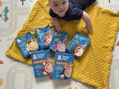 GERBER Cereal mléčná kaše jahodová na dobrou noc