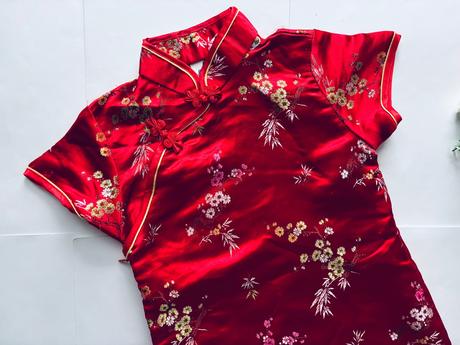 K1/ kostým gejša - v.cca 3/4 roky,