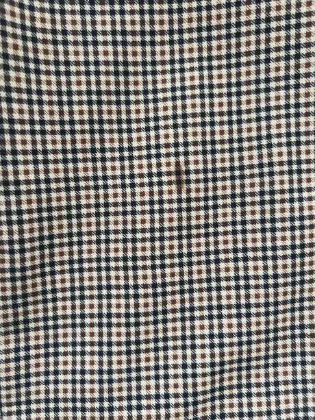 Kostkované kalhoty s vysokým pasem vel. 34 zn. hm, h&m,34