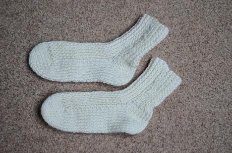 Teplé pletené ponožky, 20