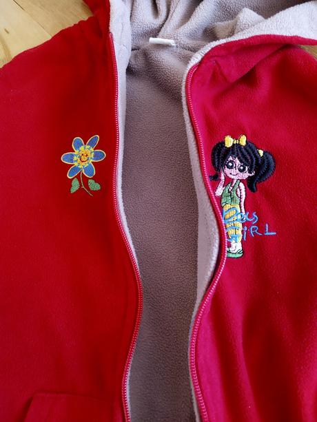 Flísová mikina, 128