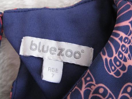 Letní dívčí šaty s motýlkama, bluezoo,122