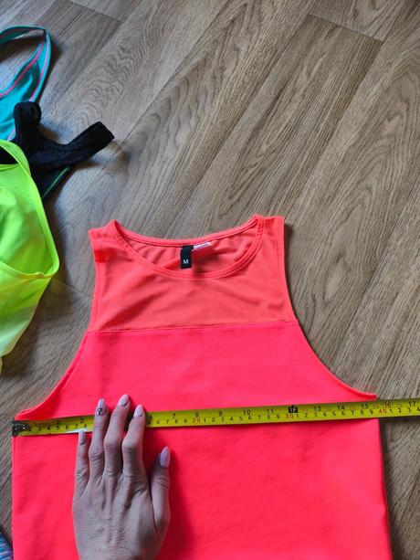 6 krát sportovní top h&m xs/s, 158/164, h&m,s