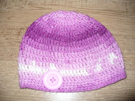 Jarní čepice ručně háčkovaná na 4-5 roků zn. eyya, 104