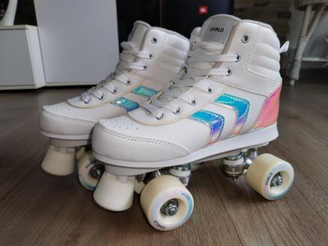 Dívčí / dámské kolečkové brusle oxelo vel 37, 37