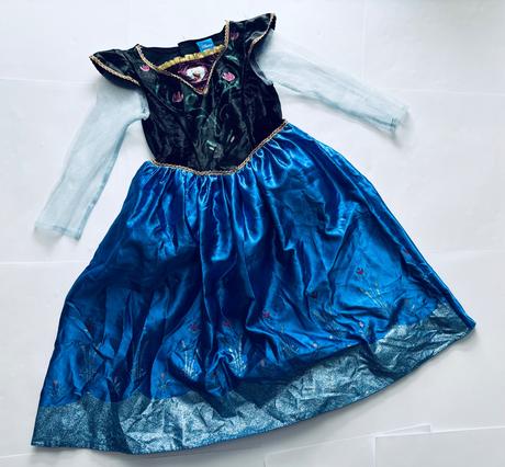 An9/ kostým anna frozen - v. 5/6 let, 