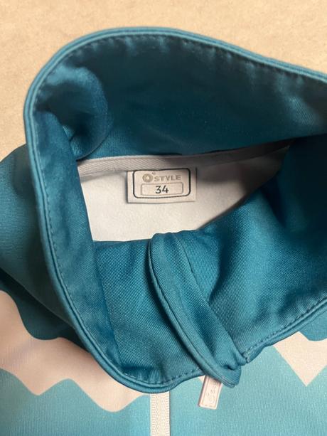 Funkční mikina alta modrá velikost 34, 34