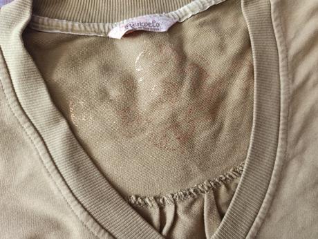 Khaki dámské tričko, kenvelo,s