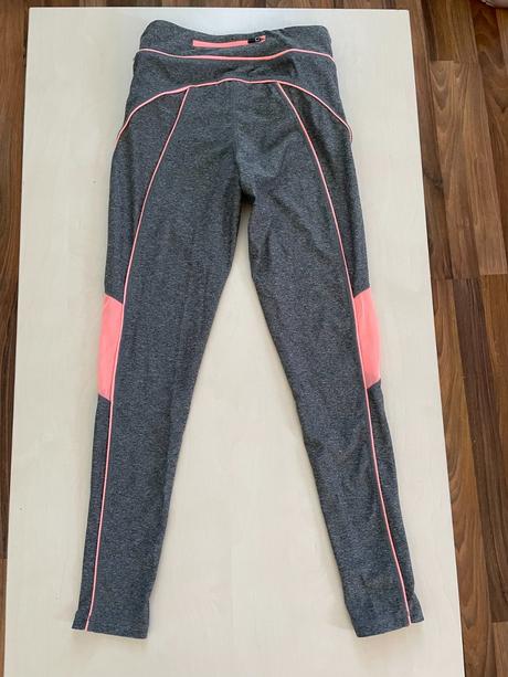 Sport leginy se sítí a neon lem, vel s, cropp, s
