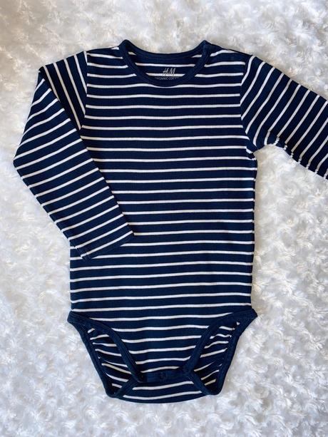 Modré body h&m, h&m,92