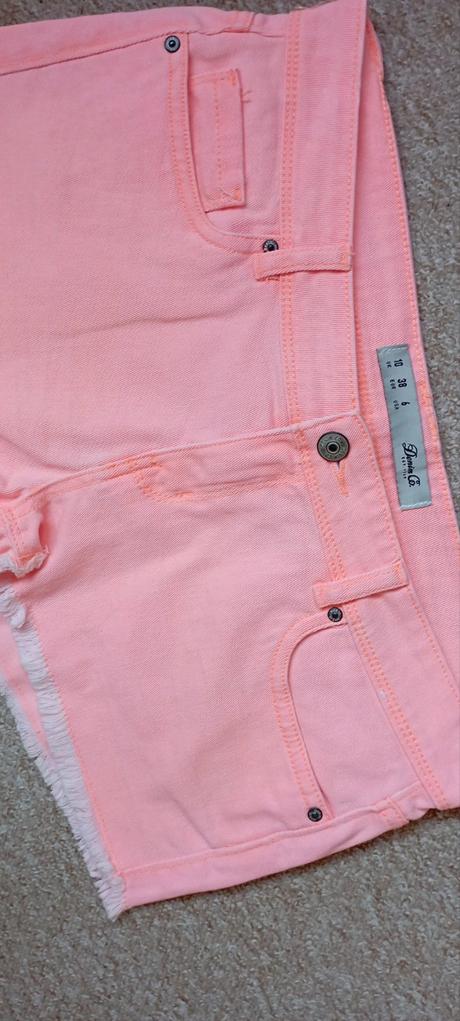 Neonové šortky zn."denim & co" vel."m", denim co,m