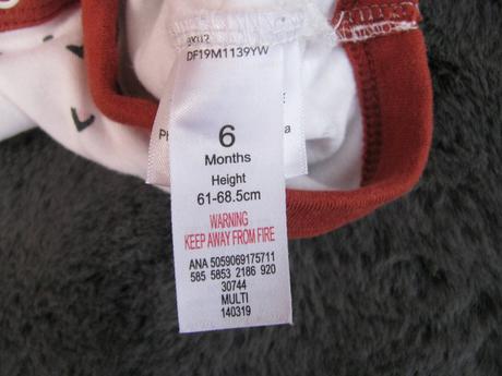 Bavlněné kojenecké body v.6 měs., 68