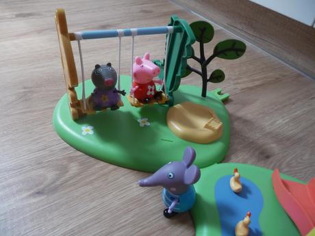 Hrací set peppa pig prasátko peppa hriště 2 moduly,