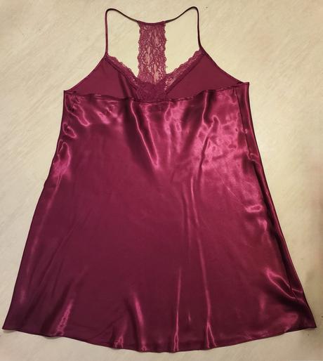 Vínová noční košilka f&f 2xl/3xl, f&f,xxl