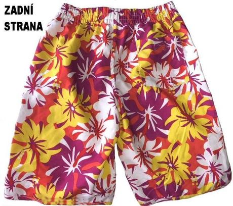 Květované dívčí kraťasy, super na léto vel. 5-6y, primark,110