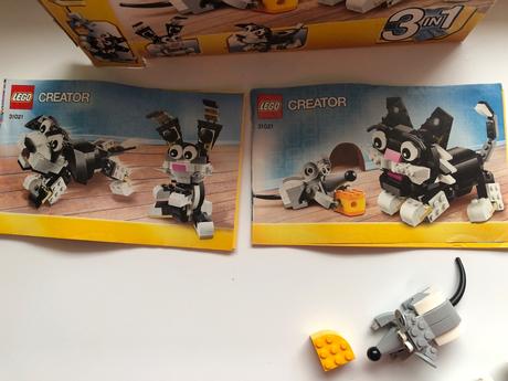 Lego creator 31021 3 v 1 (kočička, pejsek, myšička, 
