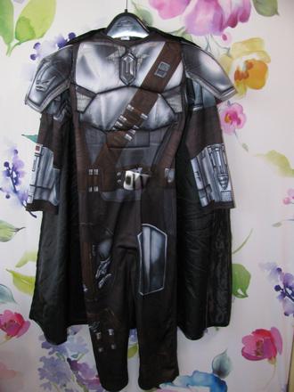 Krásný kostým star wars, overal s pláštěm,