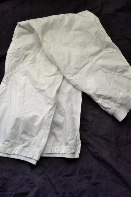Plátěné letní dámské kalhoty v.l, bavlna, l
