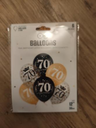 Balónky 70 nové, 