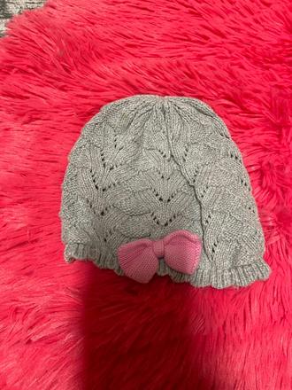 Dívčí pletená čepice, 50